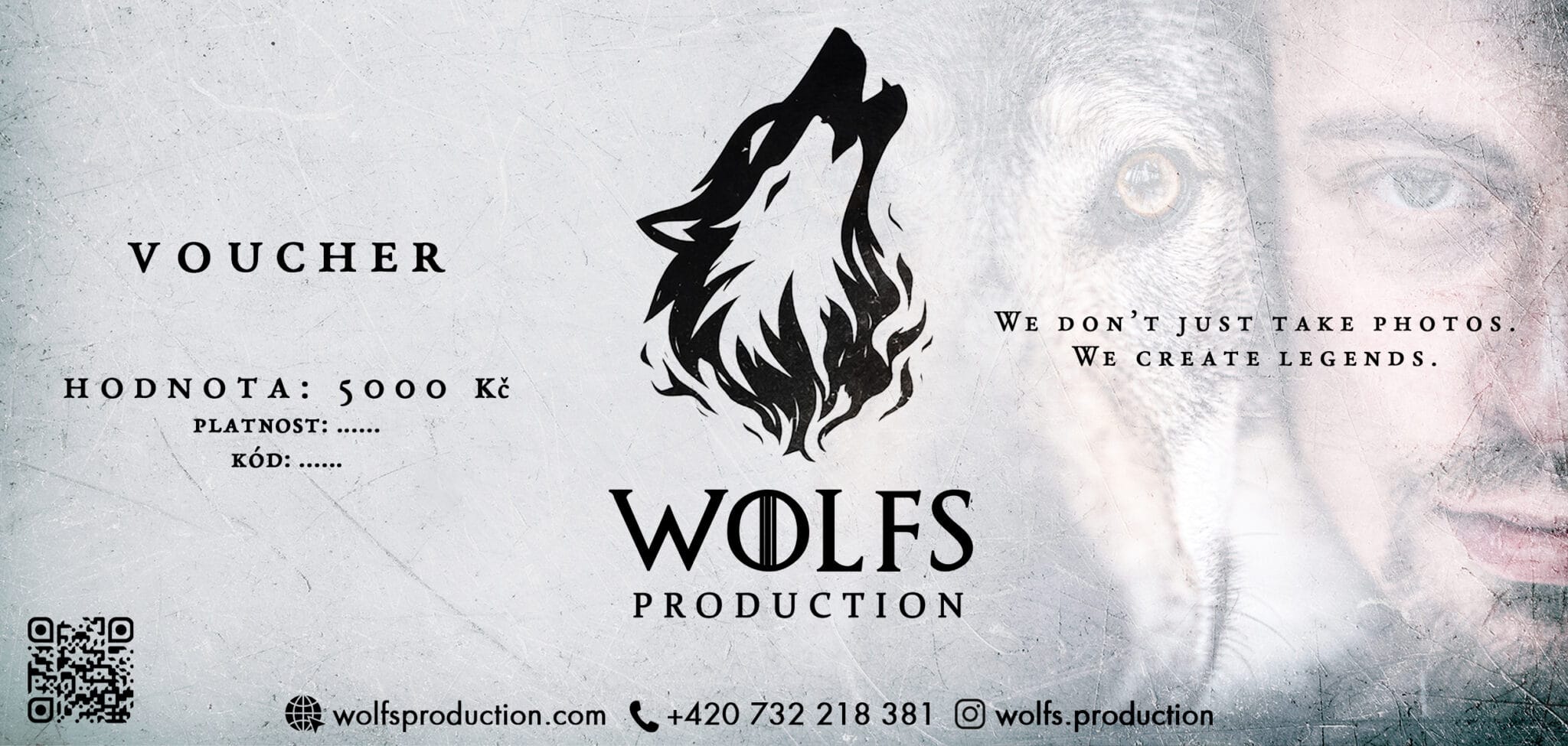 Dárkový voucher na fantasy a cinematic focení od Wolfs Production